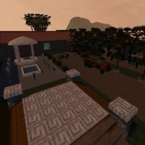 The evil mansion screenshot